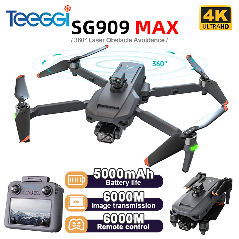 Drone Camera Night Vision - Drone Teeggi SG909 MAX GPS con