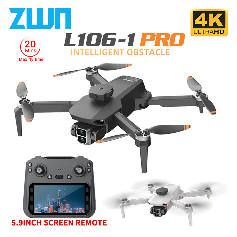 Drone Camera Professional - L106-1PRO GPS Drone professionale con schermo