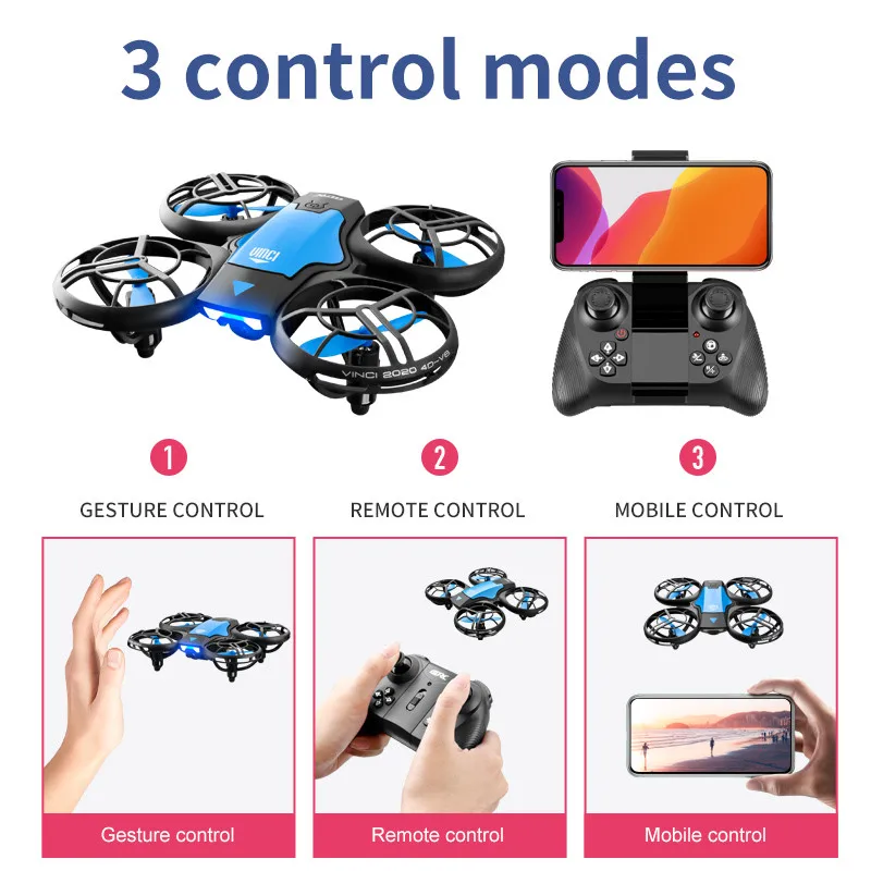 Nuovo Mini Drone V8 con Teleca - Drone Camera Professional recensione e prezzo