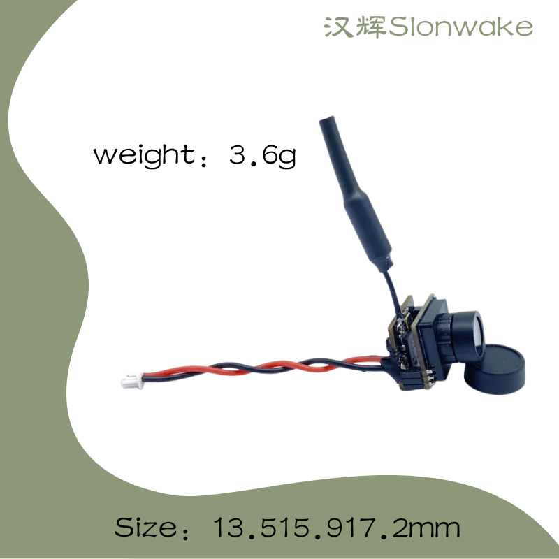 Slonwake 5.8G 48CH 25mW FPV VT - Drone Camera Wide Angle recensione e prezzo