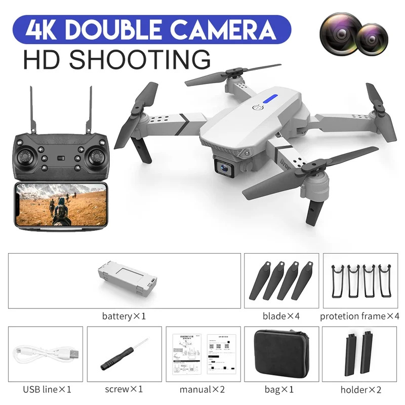 Il drone pieghevole intelligen - Drone Camera Wide Angle recensione e prezzo