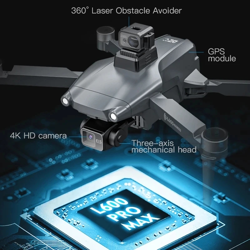 L600 PRO MAX GPS Drone Profess - Drone Camera Professional recensione e prezzo