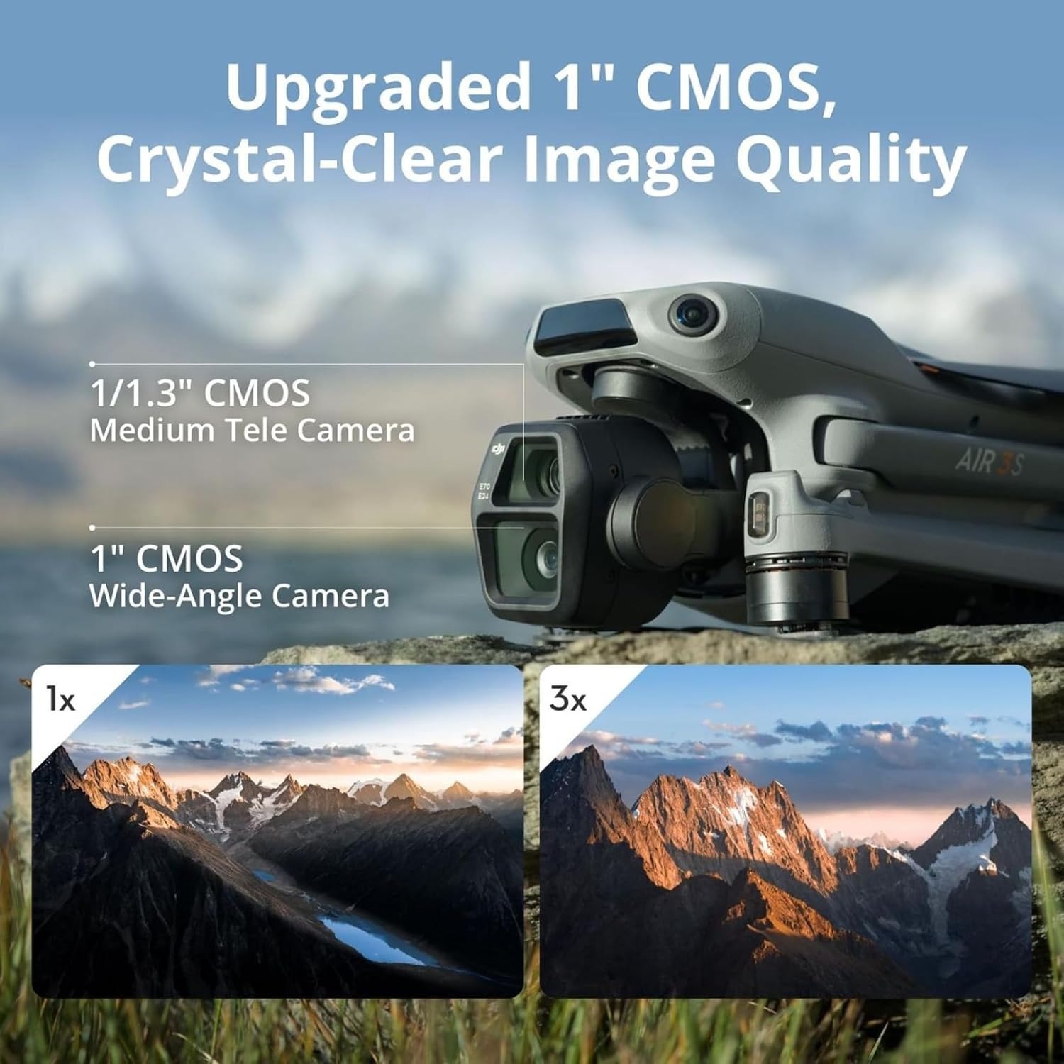 DJI Air 3S Fly More Combo (Tel - Drone Camera Wide Angle recensione e prezzo